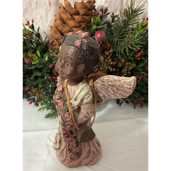 Sarah's Attic Limited Editions Angel ADORA Figurine Black Heritage Angel - Picture 2 of 6